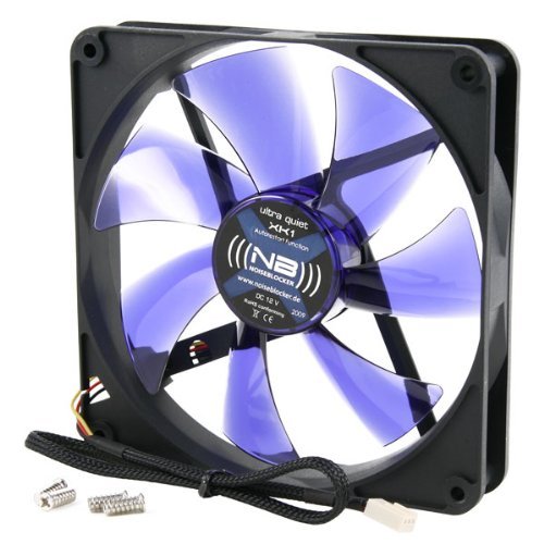 NoiseBlocker BlackSilentFan X-1 35.31 CFM 140 mm Fan