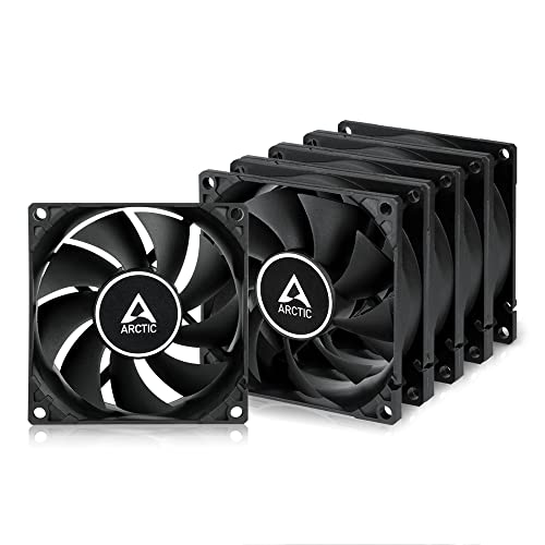 ARCTIC F8 PWM PST 31 CFM 80 mm Fans 5-Pack