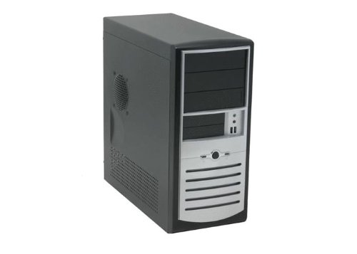 Foxconn TS-001(H+A)+ISO-400-4SS ATX Mid Tower Case w/300 W Power Supply