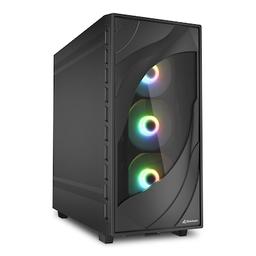 SHARKOON Rebel C80M RGB ATX Mid Tower Case