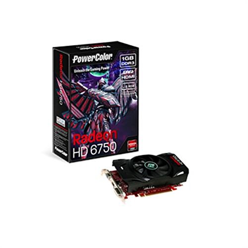 PowerColor AX6750 1GBK3-H Radeon HD 6750 1 GB Graphics Card