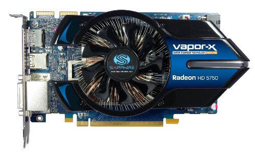 Sapphire 100284VXL Radeon HD 5750 1 GB Graphics Card