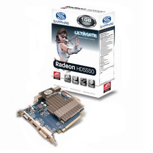 Sapphire 100294UL Radeon HD 5550 1 GB Graphics Card