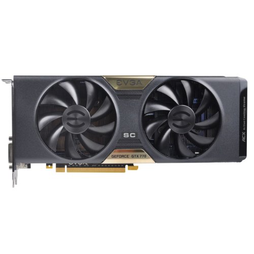 EVGA Dual Superclocked ACX GeForce GTX 770 4 GB Graphics Card