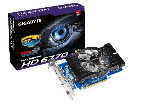 Gigabyte GV-R677D5-1GD Radeon HD 6770 1 GB Graphics Card