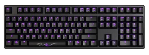 Ducky DK9008 Shine 3 Magenta LED Backlit (Brown Cherry MX) Wired Standard Keyboard