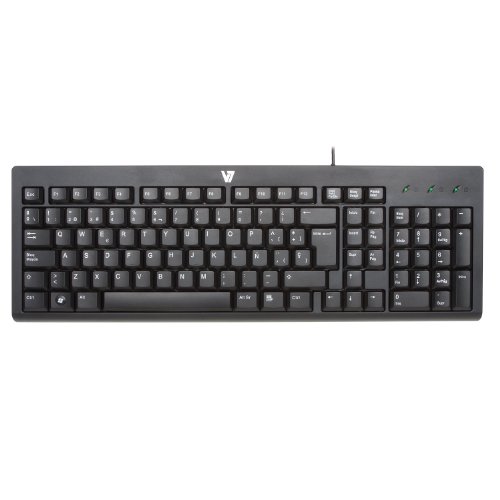 V7 Standard USB Keyboard Wired Standard Keyboard