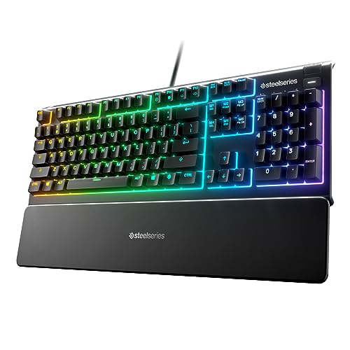 SteelSeries Apex 3 (2020) RGB Wired Gaming Keyboard