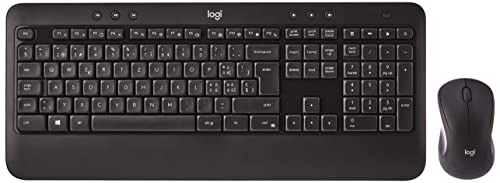 Logitech MK540 Advanced Wireless/Wired Standard Keyboard With Optical Mouse