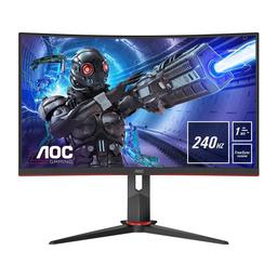 AOC C32G2ZE/BK 31.5" 1920 x 1080 240 Hz Curved Monitor