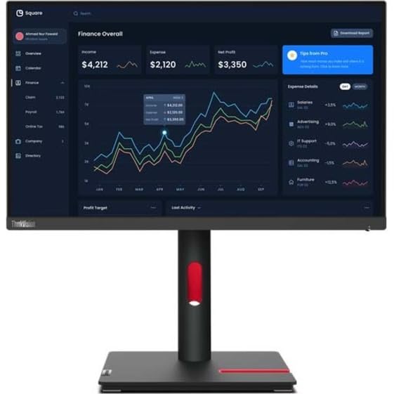 Lenovo ThinkVision T22i-30 21.5&quot; 1920 x 1080 60 Hz Monitor