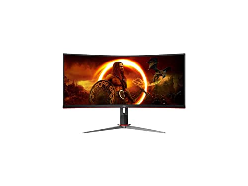 AOC CQ34G2 34.0&quot; 2560 x 1080 75 Hz Curved Monitor