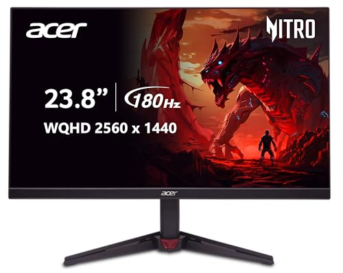 Acer VG240YU Mbiipx 23.8" 2560 x 1440 180 Hz Monitor