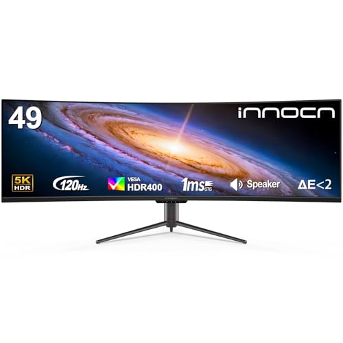 INNOCN 49C1R 49.0" 5120 x 1440 120 Hz Curved Monitor