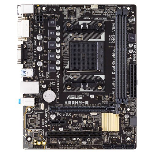 Asus A68HM-E Micro ATX FM2+ Motherboard