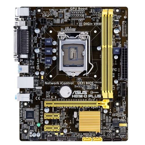 Asus H81M-D PLUS Micro ATX LGA1150 Motherboard