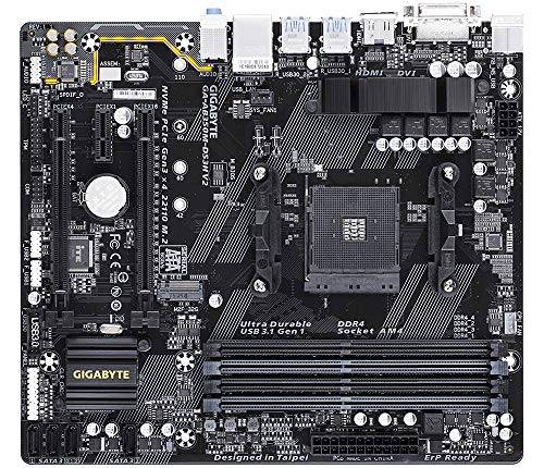 Gigabyte GA-AB350M-DS3H V2 Micro ATX AM4 Motherboard