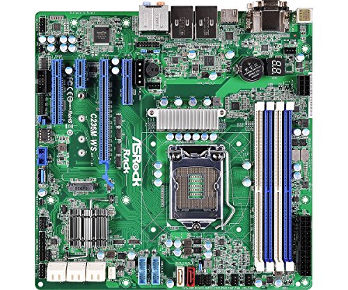 ASRock C236M WS Micro ATX LGA1151 Motherboard