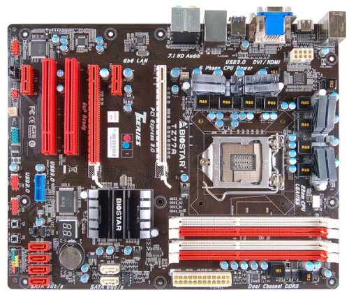 Biostar TZ77A ATX LGA1155 Motherboard