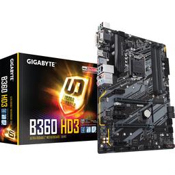 Gigabyte B360 HD3 ATX LGA1151 Motherboard