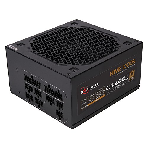 Rosewill HIVE 1000 W 80+ Bronze Certified Semi-modular ATX Power Supply