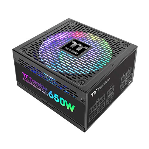 Thermaltake Toughpower GF2 ARGB 650 W 80+ Gold Certified Fully Modular ATX Power Supply