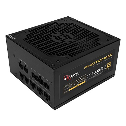 Rosewill PHOTON-650 650 W 80+ Gold Certified Fully Modular ATX Power Supply