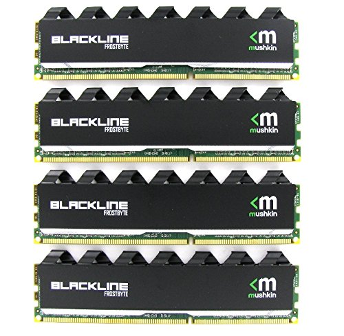 Mushkin Blackline 32 GB (4 x 8 GB) DDR3-1600 CL9 Memory