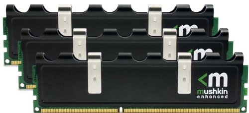 Mushkin Blackline 6 GB (3 x 2 GB) DDR3-1600 CL8 Memory