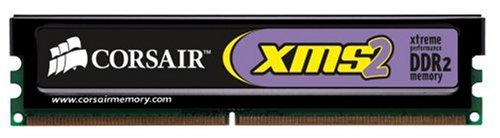 Corsair XMS2 2 GB (2 x 1 GB) DDR2-800 CL4 Memory