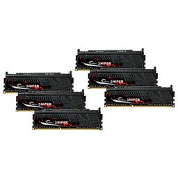 G.Skill Sniper Gaming + Turbulence 24 GB (6 x 4 GB) DDR3-1600 CL7 Memory