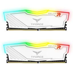 TEAMGROUP T-Force Delta RGB 32 GB (2 x 16 GB) DDR4-3200 CL16 Memory