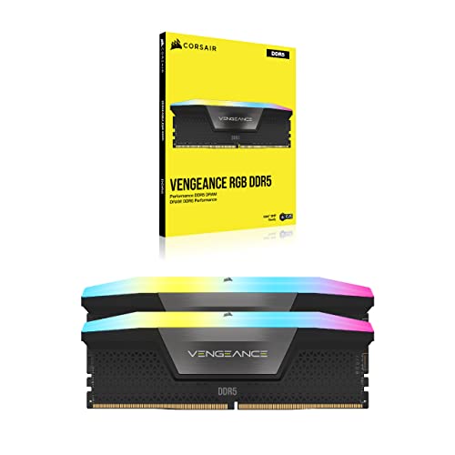 Corsair Vengeance RGB 64 GB (2 x 32 GB) DDR5-5200 CL40 Memory