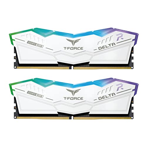 TEAMGROUP T-Force Delta RGB 64 GB (2 x 32 GB) DDR5-6000 CL38 Memory