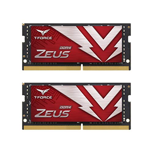 TEAMGROUP T-Force Zeus 64 GB (2 x 32 GB) DDR4-3200 SODIMM CL22 Memory