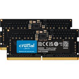 Crucial CT2K8G48C40S5 16 GB (2 x 8 GB) DDR5-4800 SODIMM CL40 Memory