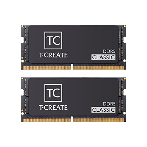 TEAMGROUP T-Create Classic 32 GB (2 x 16 GB) DDR5-5600 SODIMM CL46 Memory