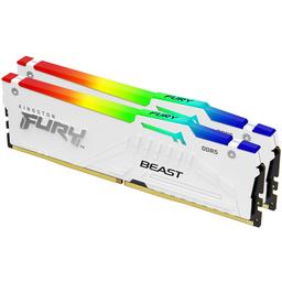 Kingston FURY Beast RGB 64 GB (2 x 32 GB) DDR5-6400 CL32 Memory