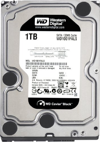 Western Digital Caviar Black 1 TB 3.5" 7200 RPM Internal Hard Drive