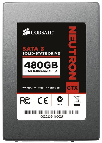 Corsair Neutron GTX 480 GB 2.5" Solid State Drive
