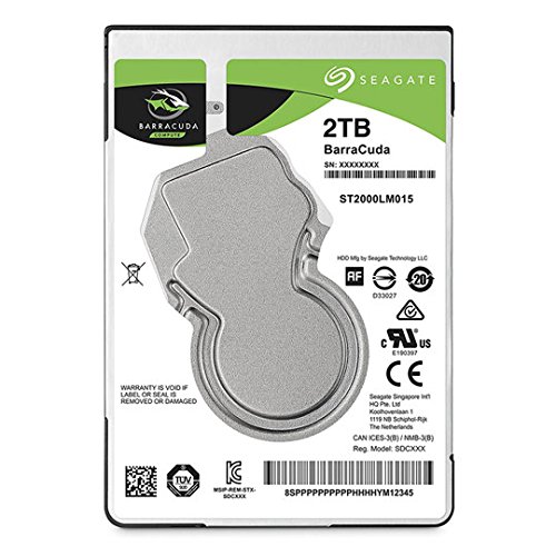 Seagate Barracuda Compute 2 TB 2.5" 5400 RPM Internal Hard Drive