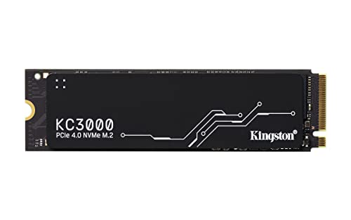 Kingston KC3000 512 GB M.2-2280 PCIe 4.0 X4 NVME Solid State Drive
