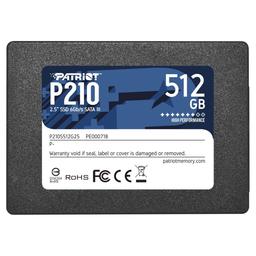 Patriot P210 512 GB 2.5" Solid State Drive