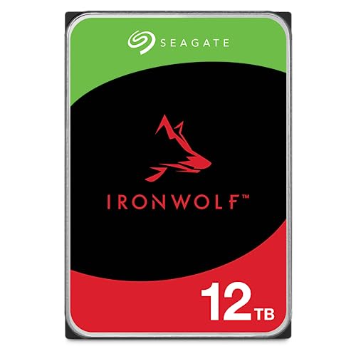 Seagate IronWolf NAS 12 TB 3.5&quot; 7200 RPM Internal Hard Drive