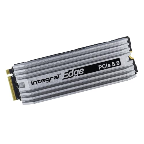 Integral Edge Gen5 w/ Heatsink 1 TB M.2-2280 PCIe 5.0 X4 NVME Solid State Drive